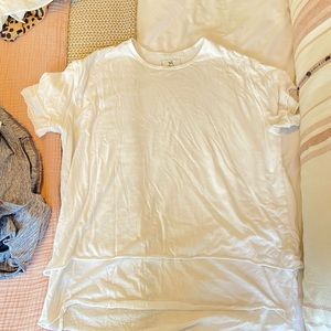 White free people shirt